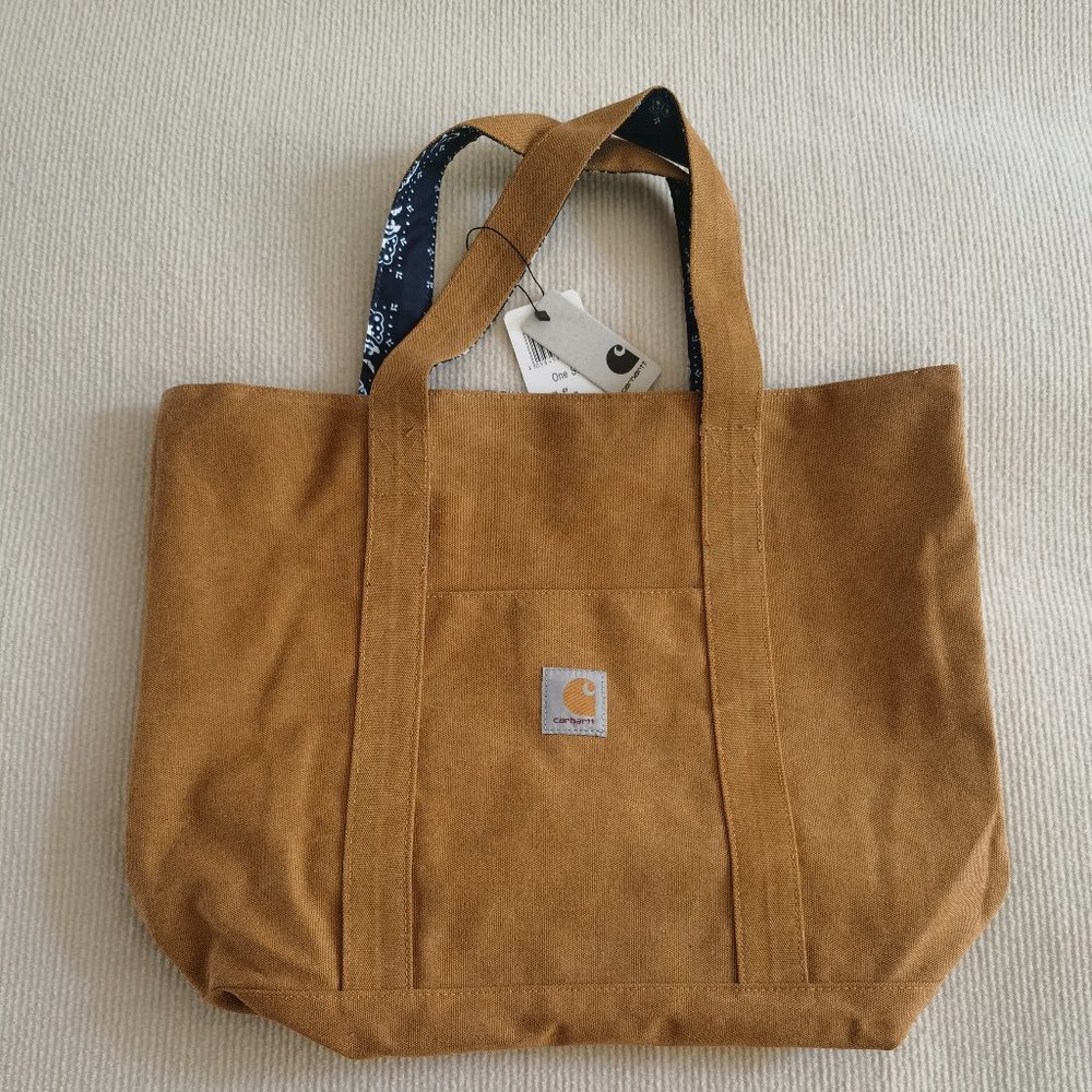 CARHARTT BANDANA TOTE BAG REVERSIBLE
